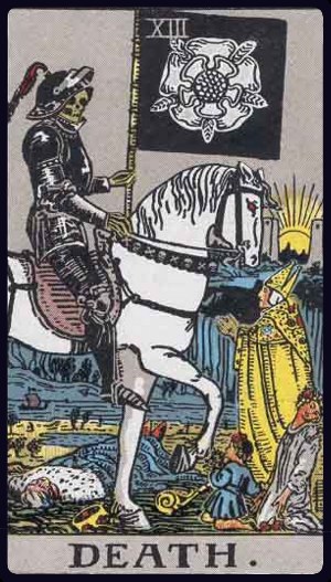 Death tarot card (XIII), Rider-Waite-Smith Major Arcana