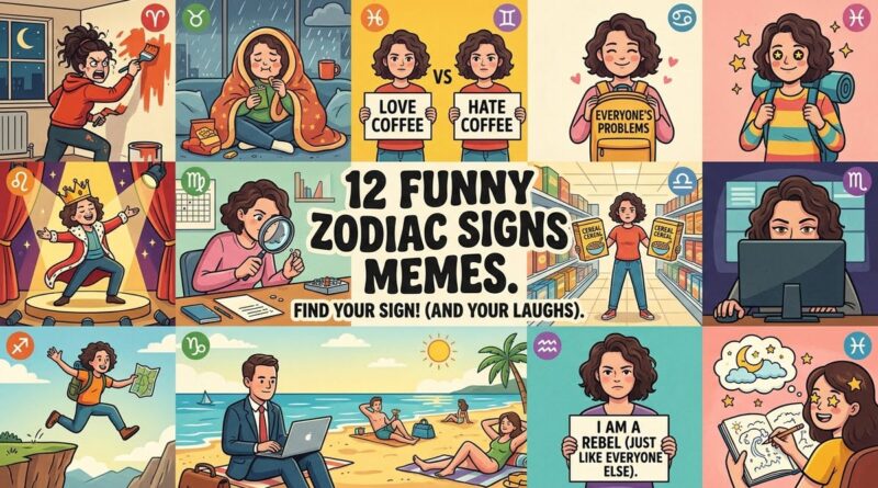 12 funny zodiac memes for all signs that will make you laugh