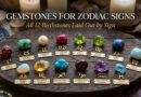 Gemstones for zodiac signs all 12 birthstones laid out by sign