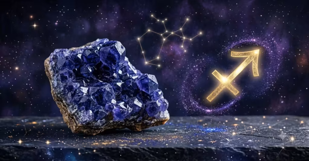 Tanzanite gemstone for Sagittarius zodiac sign