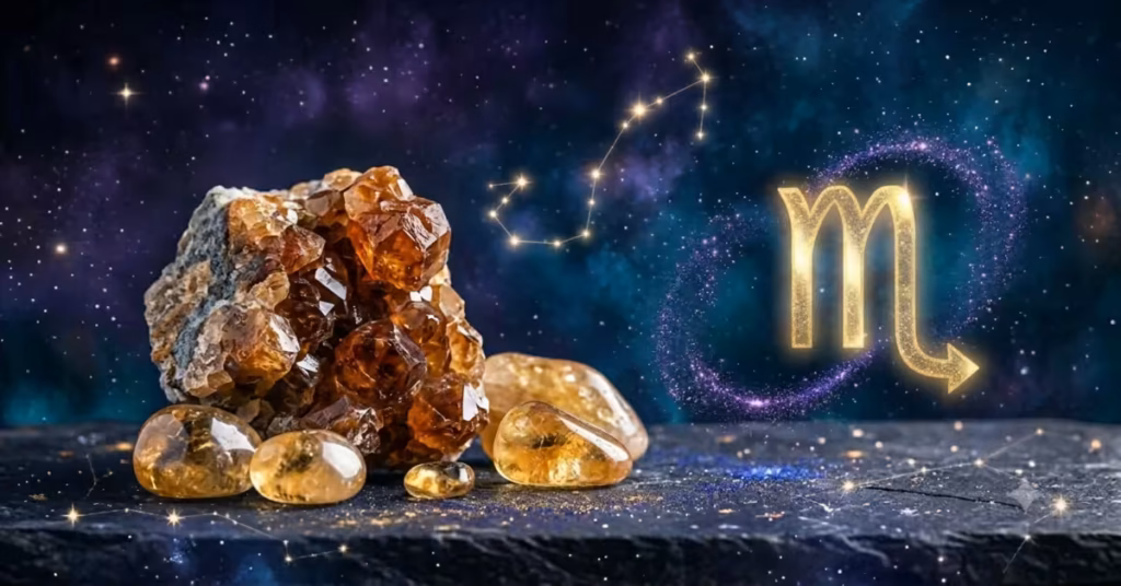 Topaz gemstone for Scorpio zodiac sign