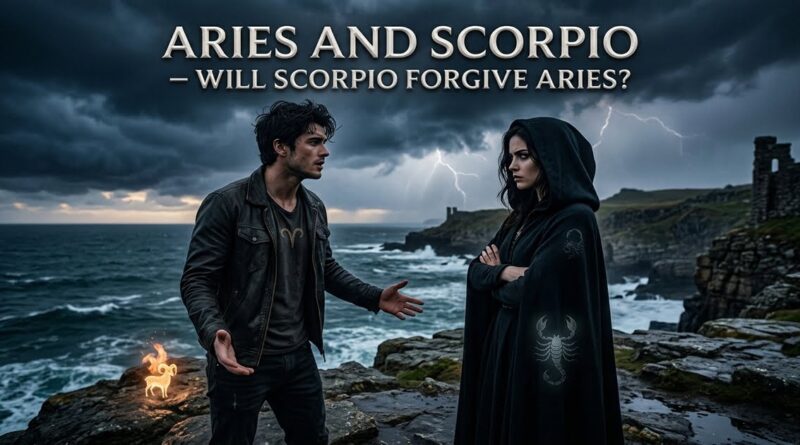 Will Scorpio forgive Aries — the Aries and Scorpio zodiac signs