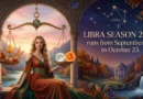 Libra season dates and meaning, with the sun entering Libra at the fall equinox