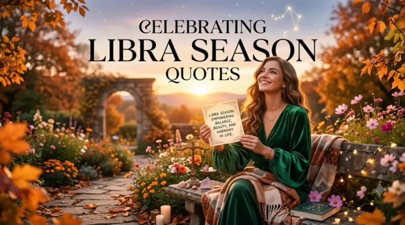 Libra season quotes and captions about balance, harmony, and beauty