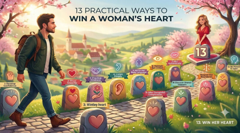How to attract an Aries woman — a confident woman laughing on an outdoor adventure with her partner