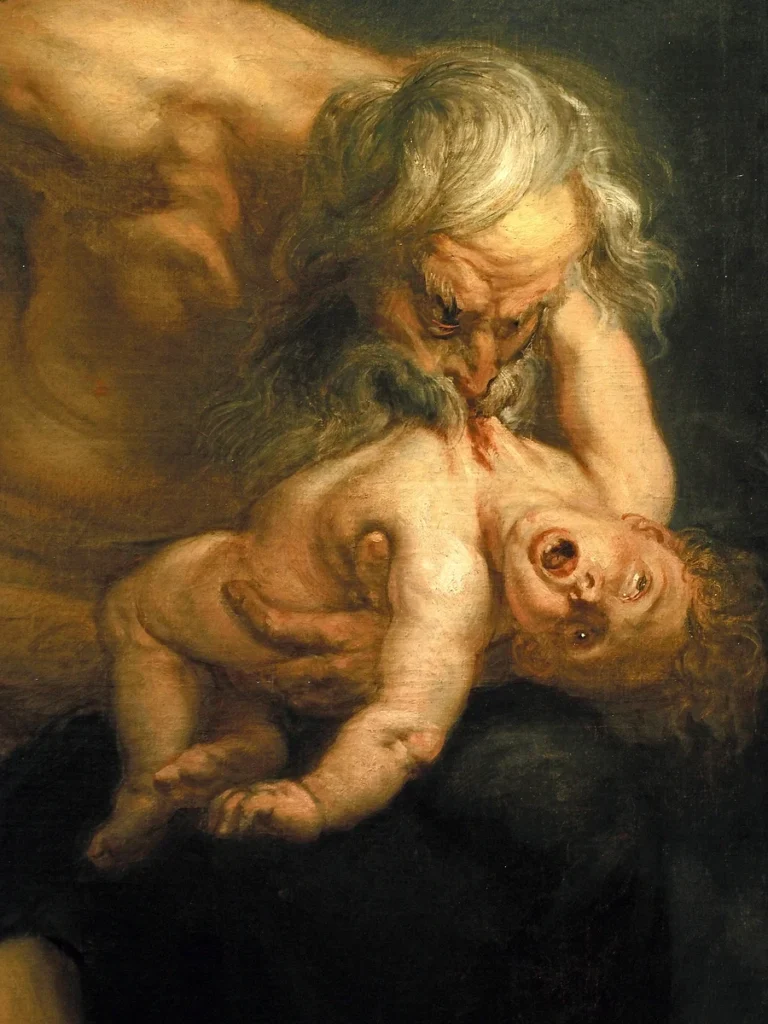 Saturn in greek mythology