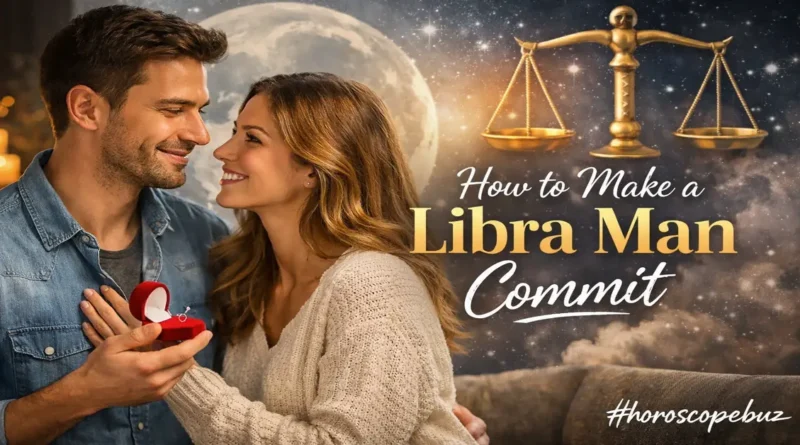 how to make a Libra man commit