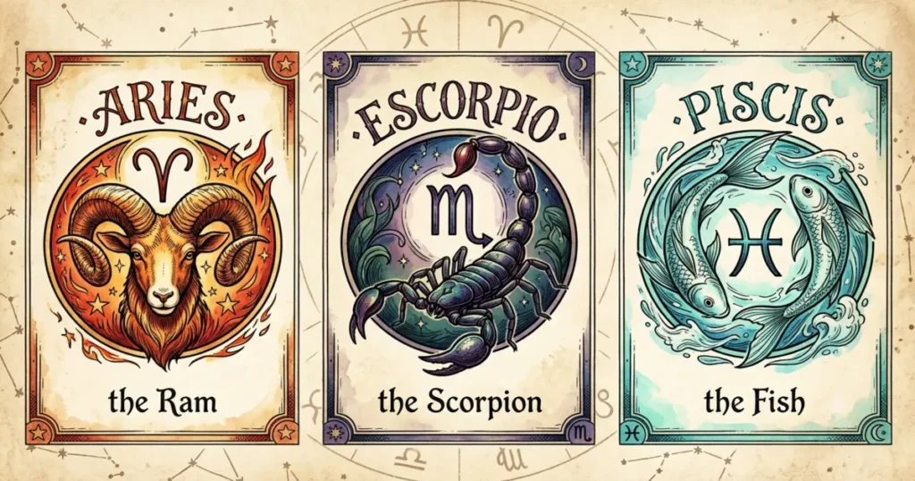 12-zodiac-signs-Spanish-and-English