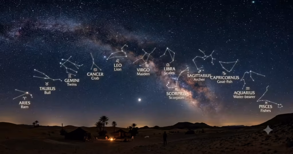 Latin names for zodiac signs