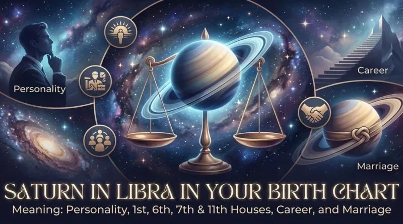 Saturn in Libra Meaning in 7th house